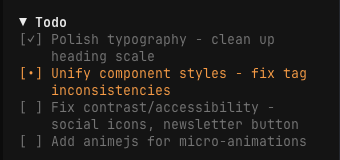 To-do list in OpenCode